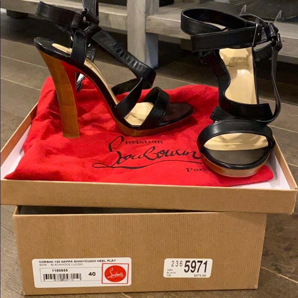 Christian Louboutin Corsini 120 Black
